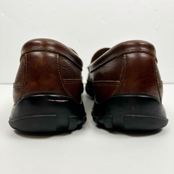 Allen Edmonds Shoes Men Size 9.5D Brown Boulder Venetian Driving Loafer - Picture 7 of 11